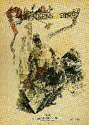 Carl Larsson titelbild till nodhjalpstidningen fran seinens strandl Germany oil painting artist